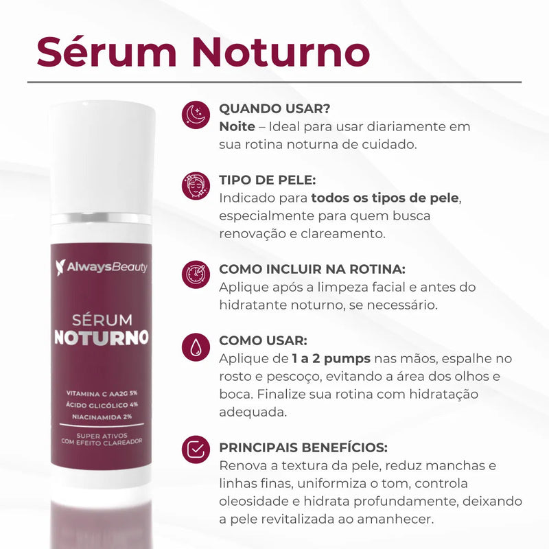 Kit Séruns + Necessaire Always Beauty