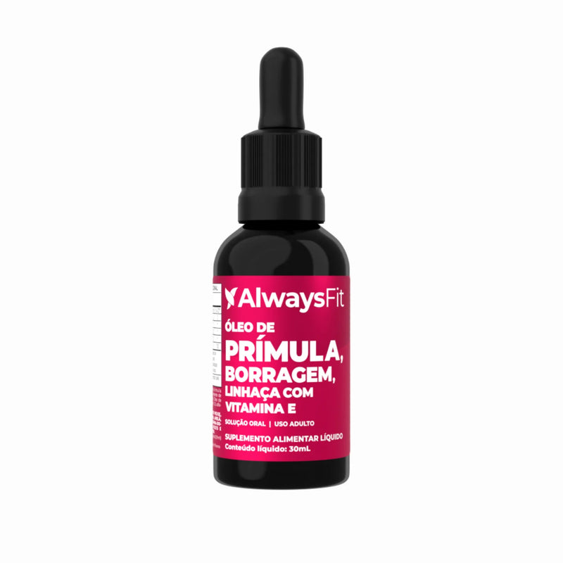 FemmeCalm - Óleos de Prímula, Borragem, Linhaça e Vitamina E